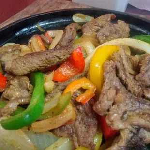 beef and peppers