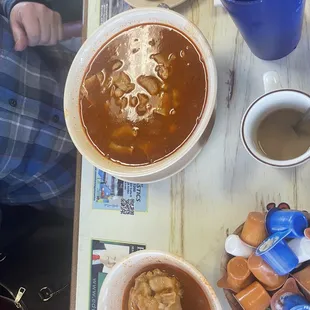 Menudo and Tortillas