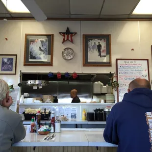 Peeking in the kitchen!