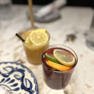 Italian &amp; Summer Citrus Sangria