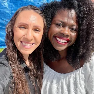 Mia with the good vibes! She's awesome!