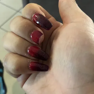 Mia&apos;s nails , mood polish