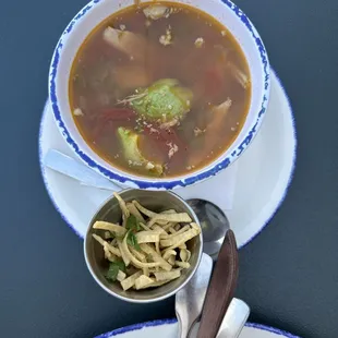 THE CHICKEN TORTILLA SOUP