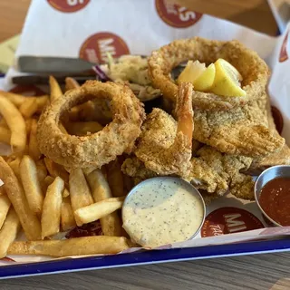 Fried Shrimp and Catfish