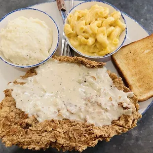 Chicken Fried Steak Platter, absolutely delicious!