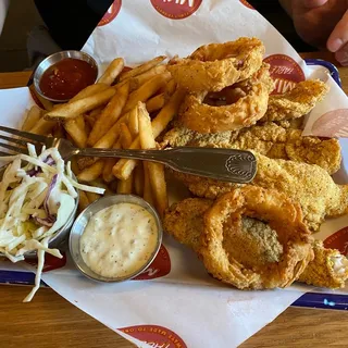 Fried Shrimp and Catfish