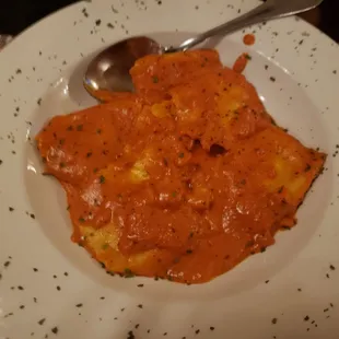 Lobster ravioli