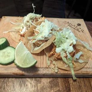 Tinga De Pollo Tacos