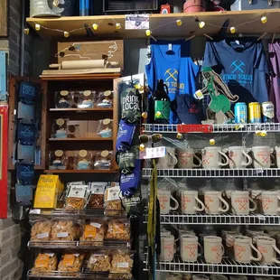 Snacks available, including cupcakes