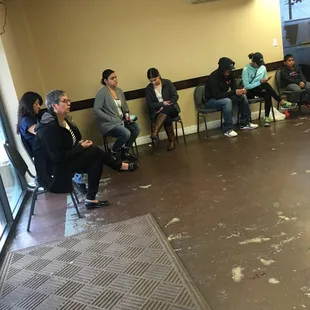 You know it&apos;s good when you have this many people waiting to get their food.