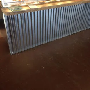 a buffet counter