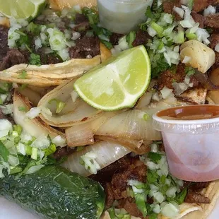 mexican food in a styrofoam container