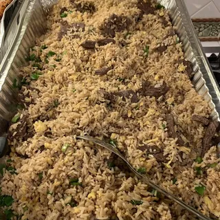 Chaufa de Carne dinner size