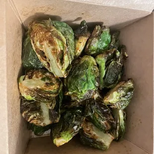 Brussel Sprouts, To Go ($9)