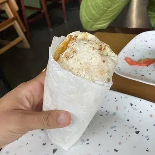 Breakfast burrito