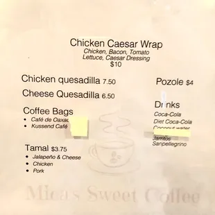 Other menu