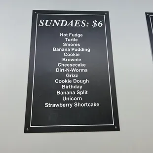 Sundaes