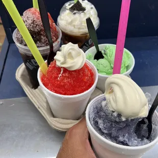 Yelp says too many characters to describe all flavors. Just trust me. All of them are good!