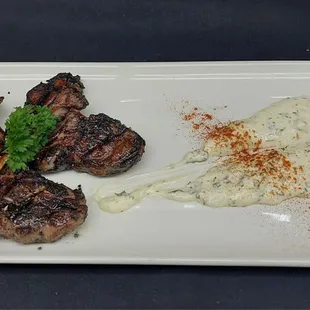 New Zealand lamb lollipops