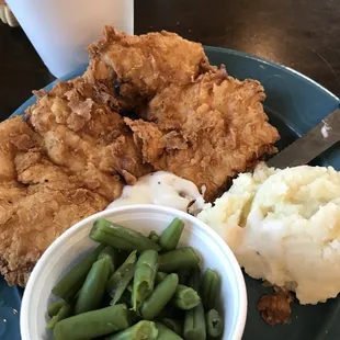 Chicken fried chicken
