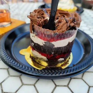 Chocolate Raspberry Fluff