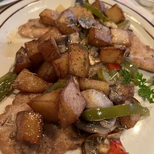 a plate of food