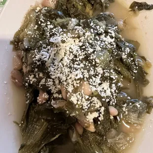 Greens and beans