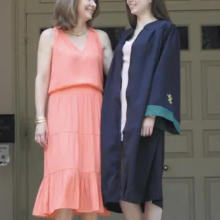 William and Mary 2021 Graduate and family