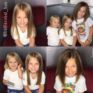Summer cuts for these girls with stylist Kelli Scobel