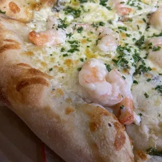 Shrimp Scampi Pizza