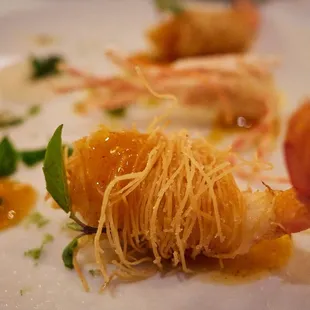 Crispy Spot Prawns