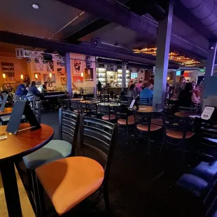 a view of the bar