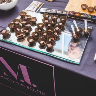 Chocolate sampling at Rainbow Bazaar