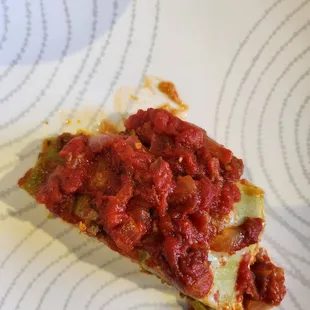 Lasagna (split in half)