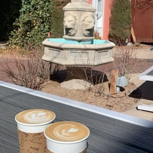 Honey Lavender Lattes