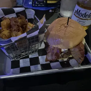food, burgers