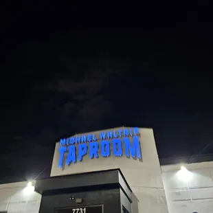 outside