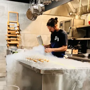 How about a little dry ice