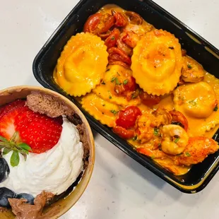 Raviolini, Mousse Al Cappuccino