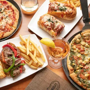 pizza, food