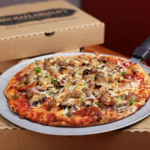 pizza, food