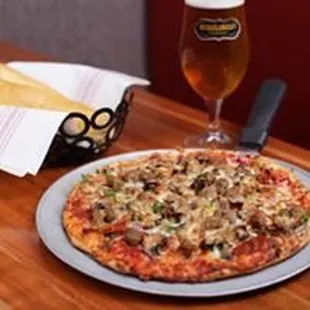 pizza, food