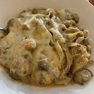 Truffle Mushroom Chicken Pasta
