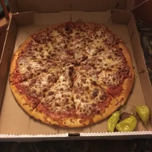 Pepperoni pizza