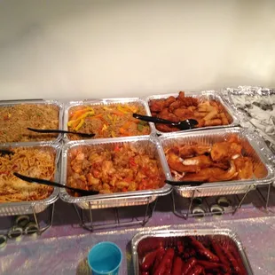 Asian food for your meeting or any gathering