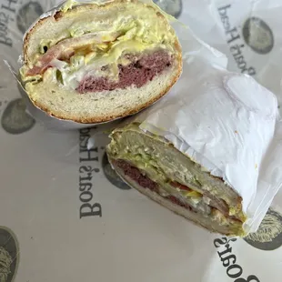 Giants on Dutch crunch, asked for extra mayo