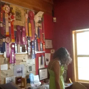 They have won a ton of awards and have been written up in the newspaper and on a local news program from Sacramento.