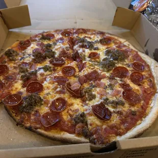 The Carnivore Pizza