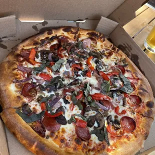 Kitchen Sink Pizza