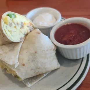 Breakfast burrito
